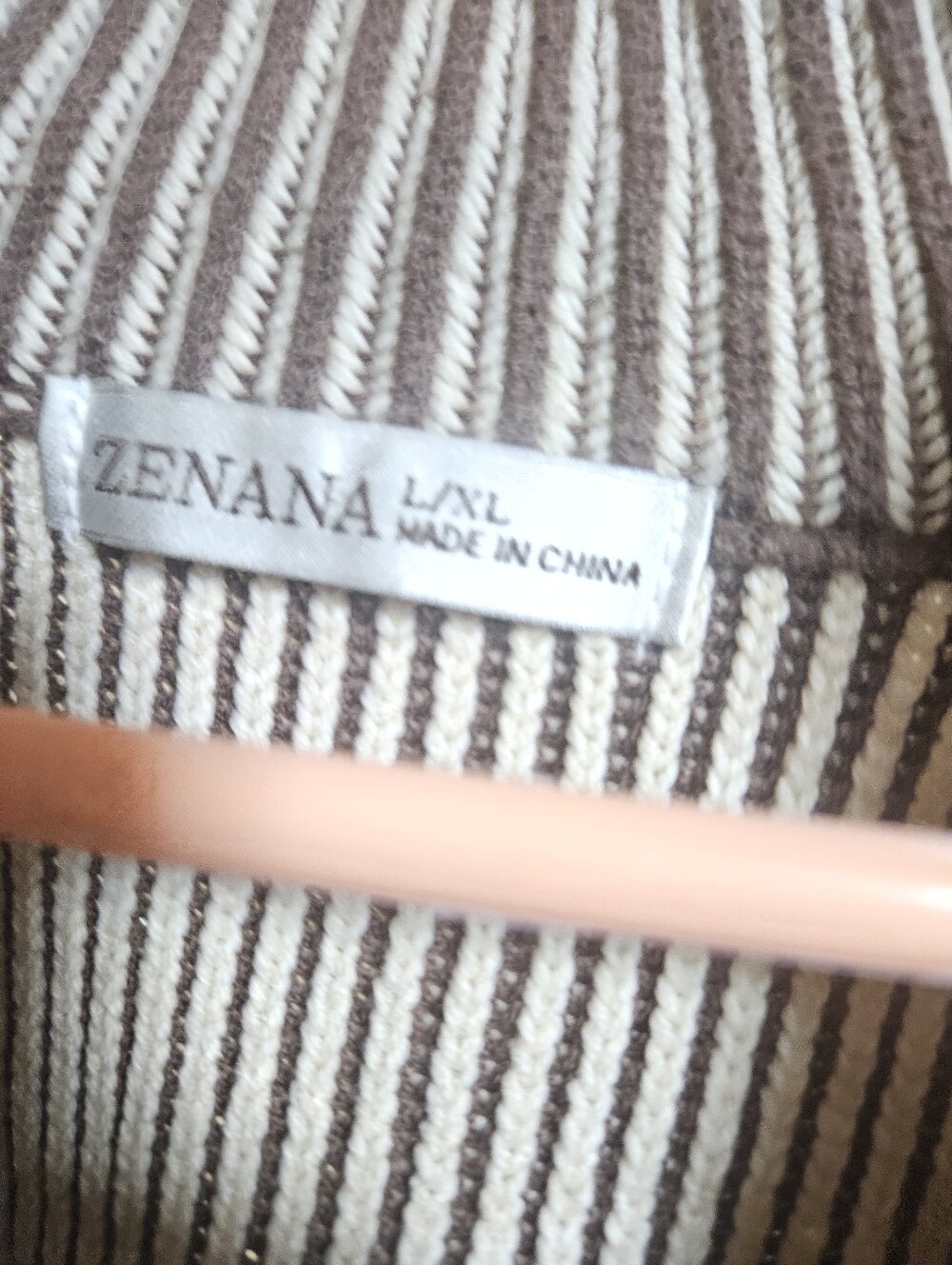 Womens Ribbed Sweater - Picture 2 of 3